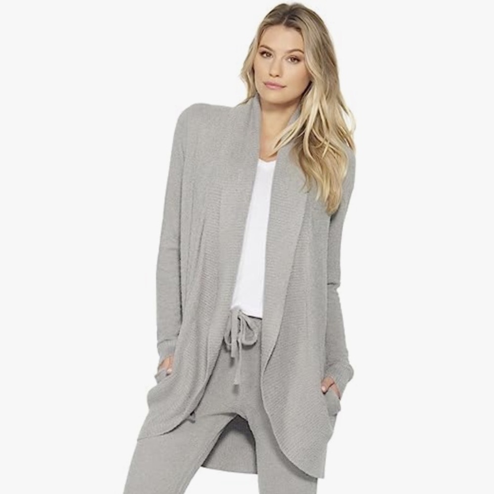 💥SOLD💥 Barefoot Dreams CozyChic Lite Circle Cardi - XS/S
